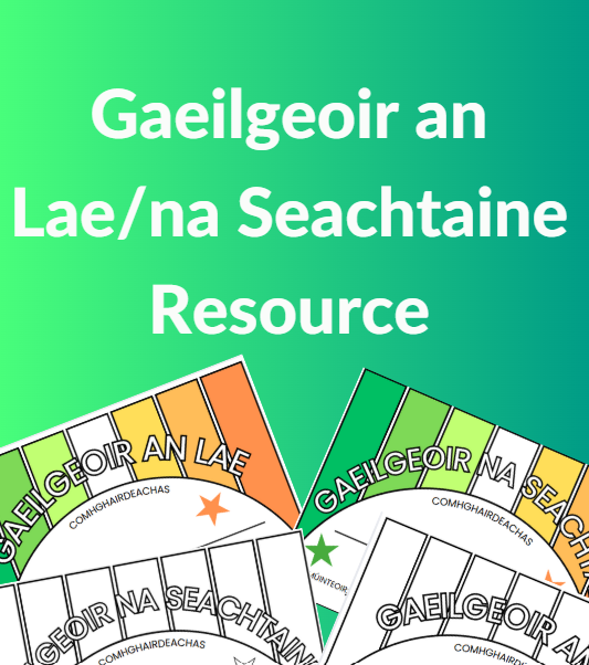 Gaeilgeoir an Lae / na Seachtaine – Reward Certificates (As Gaeilge)