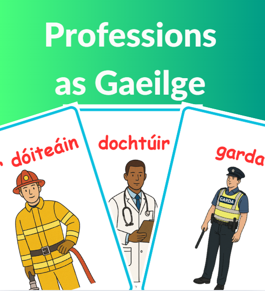 Professions Poster Pack (As Gaeilge)