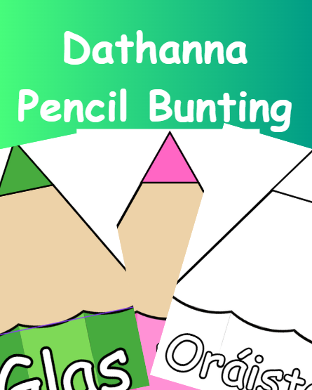 Dathanna: Pencil Bunting