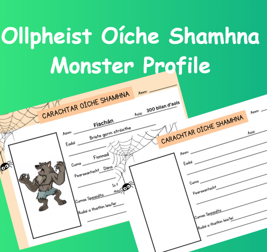 Ollpheist Oíche Shamhna — Monster Profile in Irish